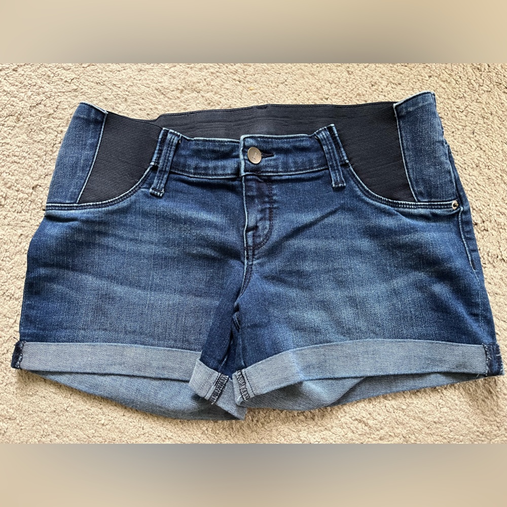 Isabel Maternity Jean Shorts